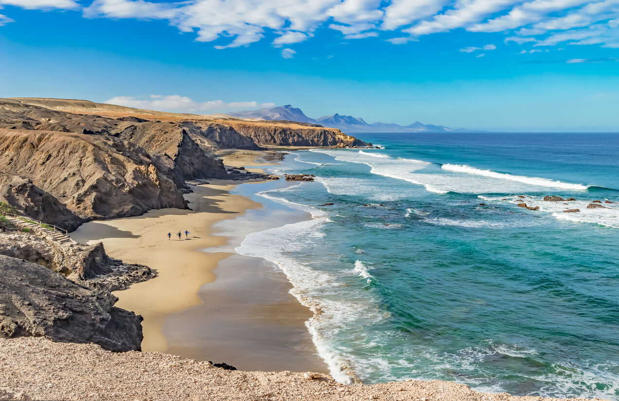 Kanárské ostrovy: Playa del Viejo Rey, Fuerteventura
