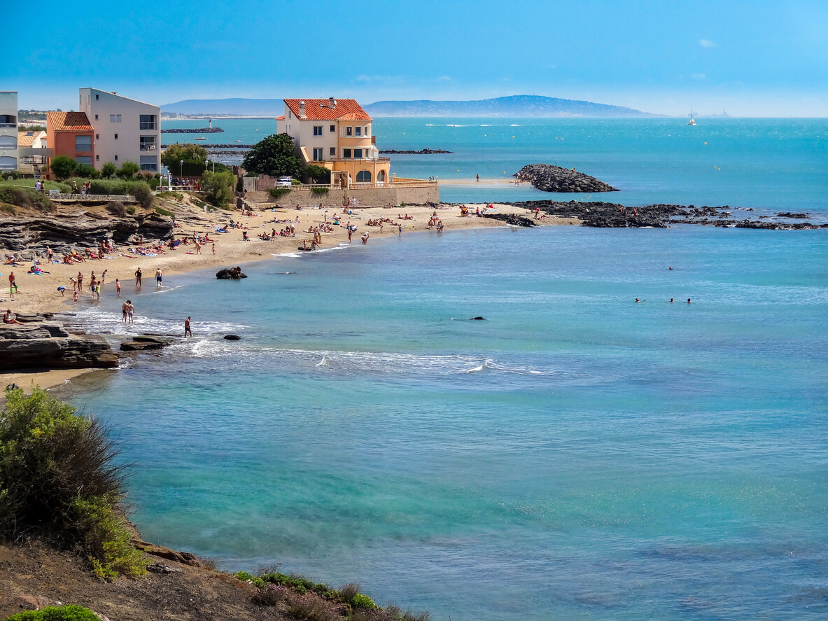 Le Cap d'Agde : La pointe du Cap d'Agde