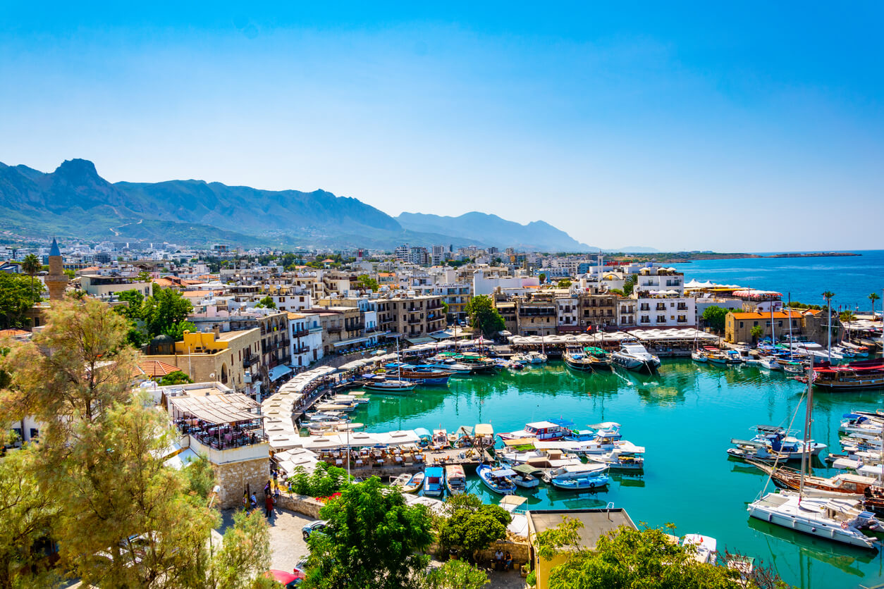 Kypr: Le port de Kyrenia