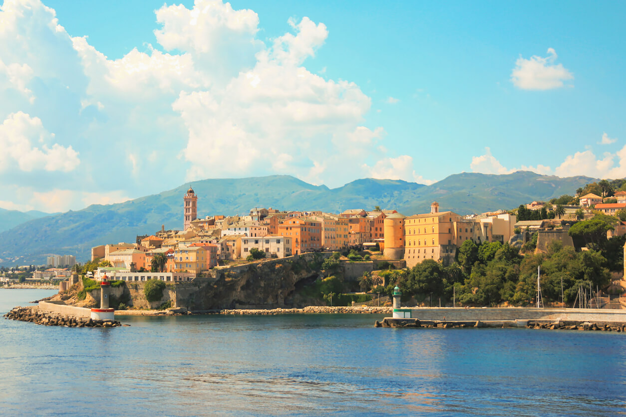 Korsika: Vieux port de Bastia, Corse