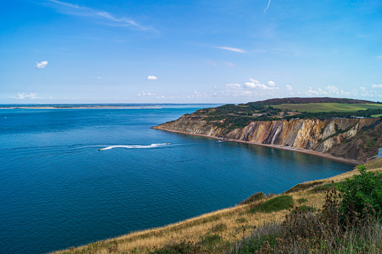 Ostrov Wight : Alum Bay, île de Wight