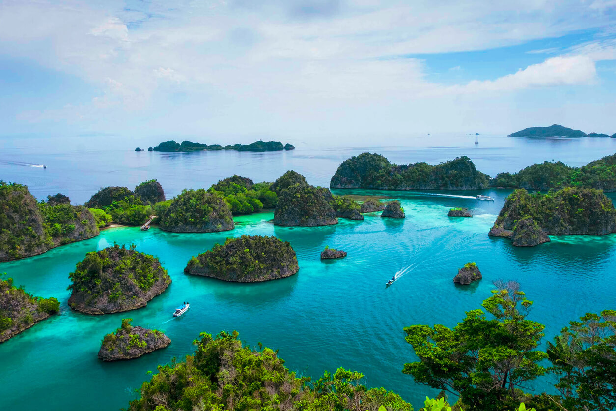 Ostrovy Raja Ampat : Ostrovy Raja Ampat :