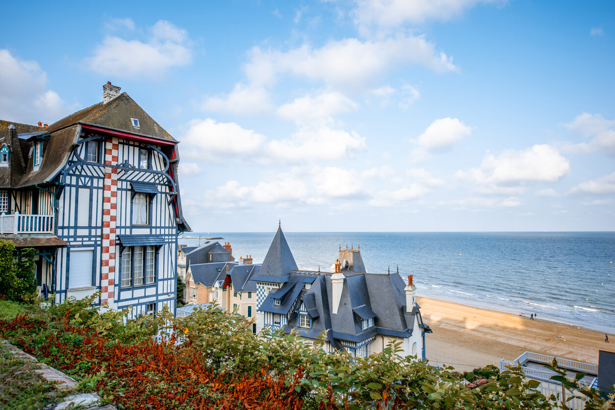 Normandie: Trouville en Normandie