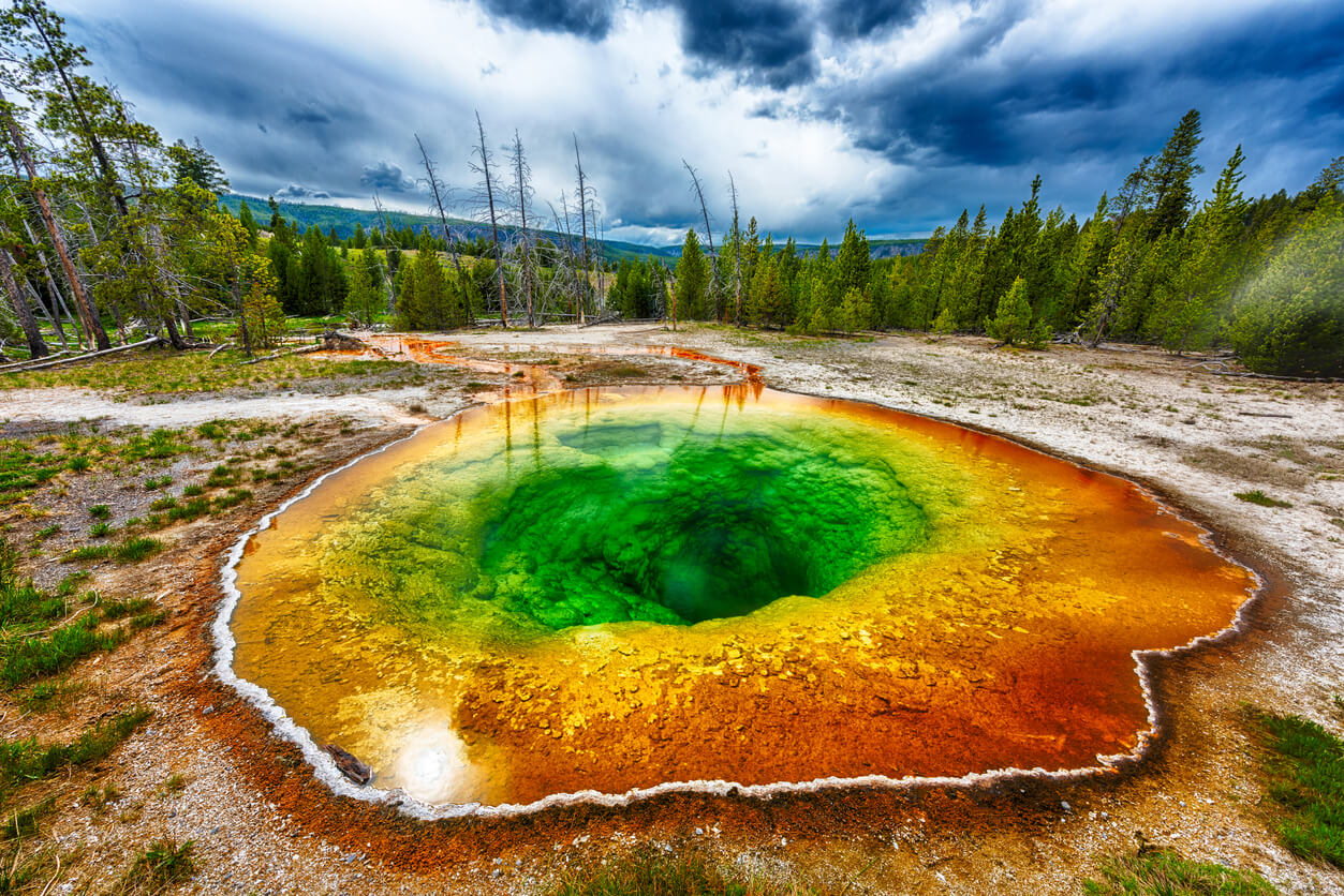 Yellowstonský národní park : Yellowstone N.P. (Wyoming) Yellowstonský národní park : Yellowstone N.P. (Wyoming)